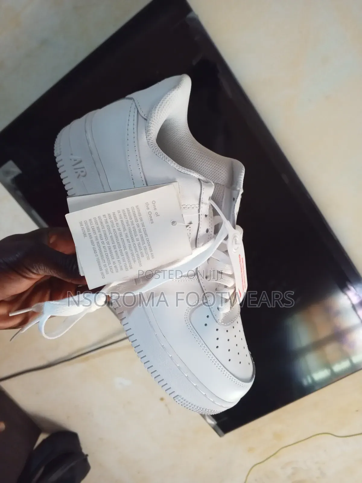 Nike Air Force 1 – Black/ White – Gh₵200/ 300 Sizes 40 to 45