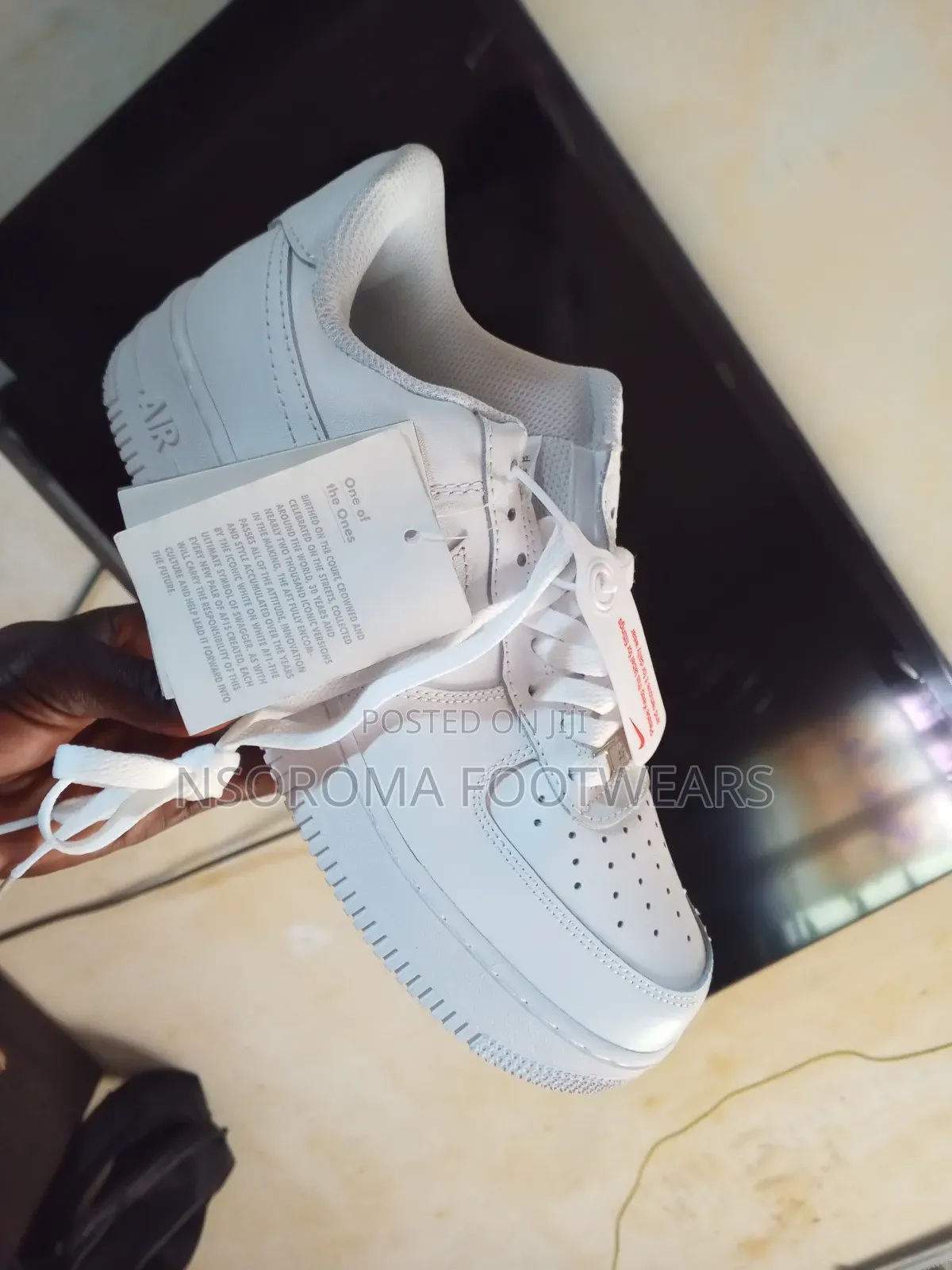 Nike Air Force 1 – Black/ White – Gh₵200/ 300 Sizes 40 to 45