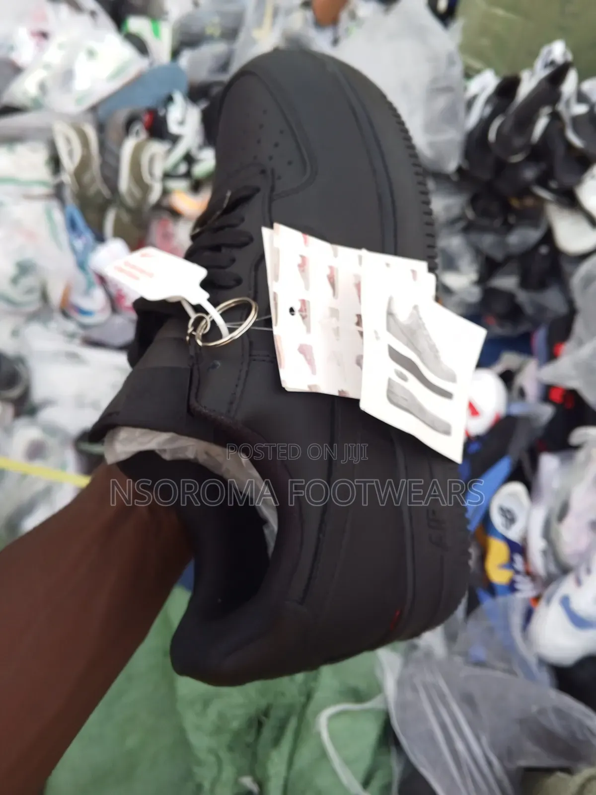 Nike Air Force 1 – Black/ White – Gh₵200/ 300 Sizes 40 to 45