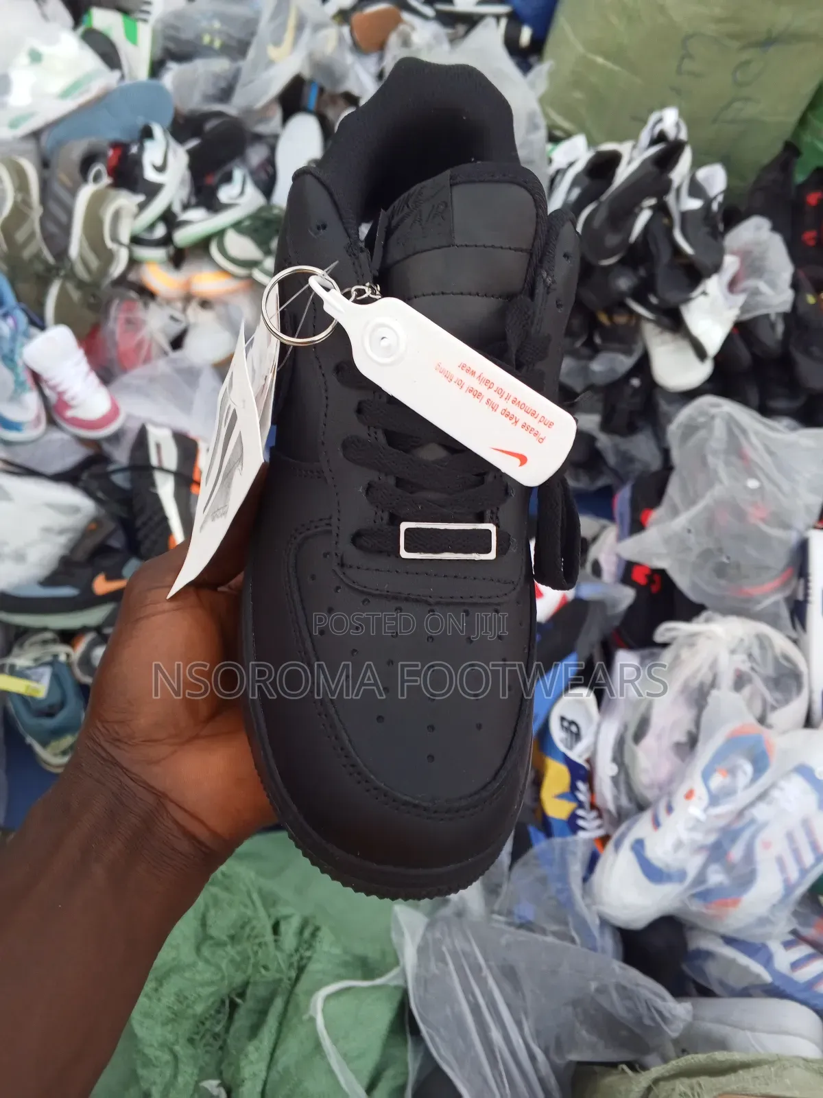 Nike Air Force 1 – Black/ White – Gh₵200/ 300 Sizes 40 to 45