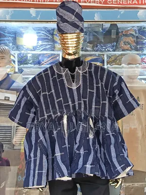 Shop Ghanaian Authentic Handmade Smocks in Accra |Tryahu Online Fugu