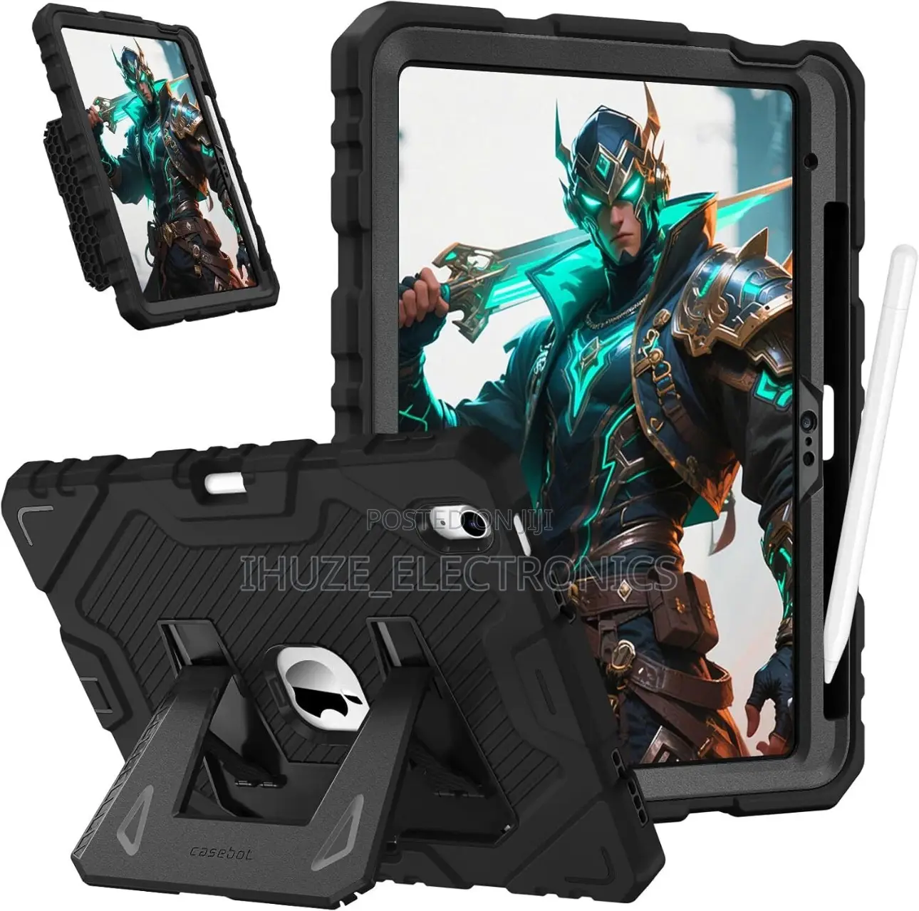 Rugged Heavy Duty Case for iPad A16 and 10th Gen (10.9-Inch)