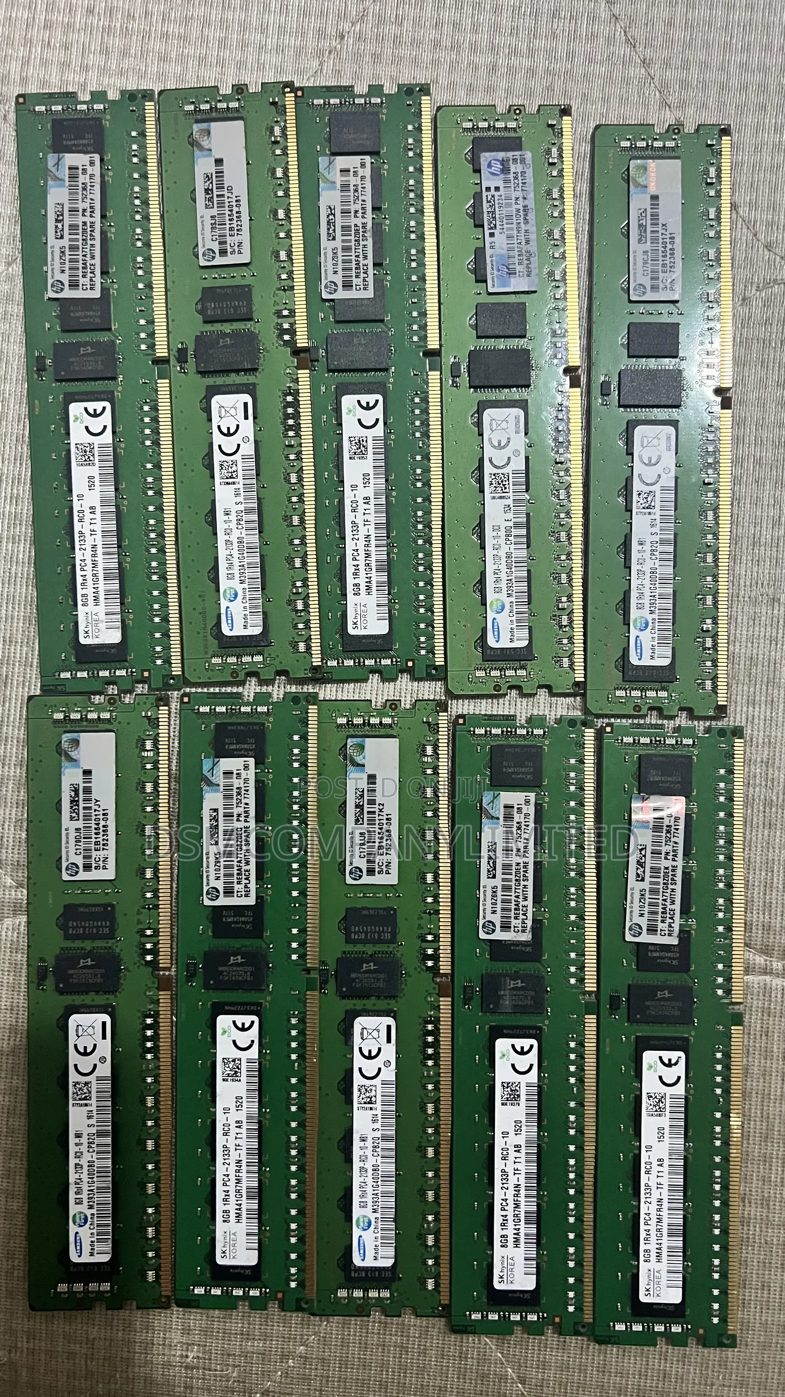 Ddr4 and Ddr3 Server Memory 8gig