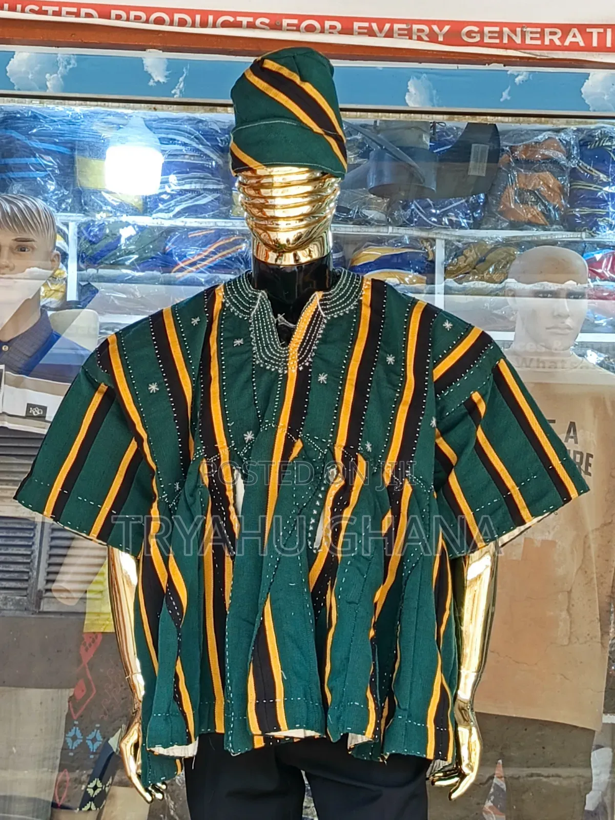 Shop Elite Northern Batakari Smock – Luxury Fugu Collection