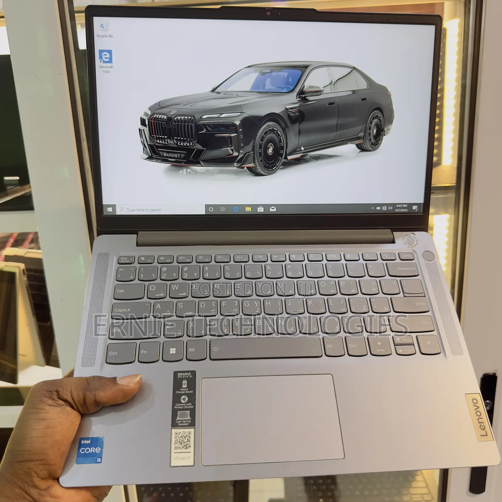 Laptop Lenovo Ideapad 3-14IIL05 8GB Intel Core i5 SSD 512GB