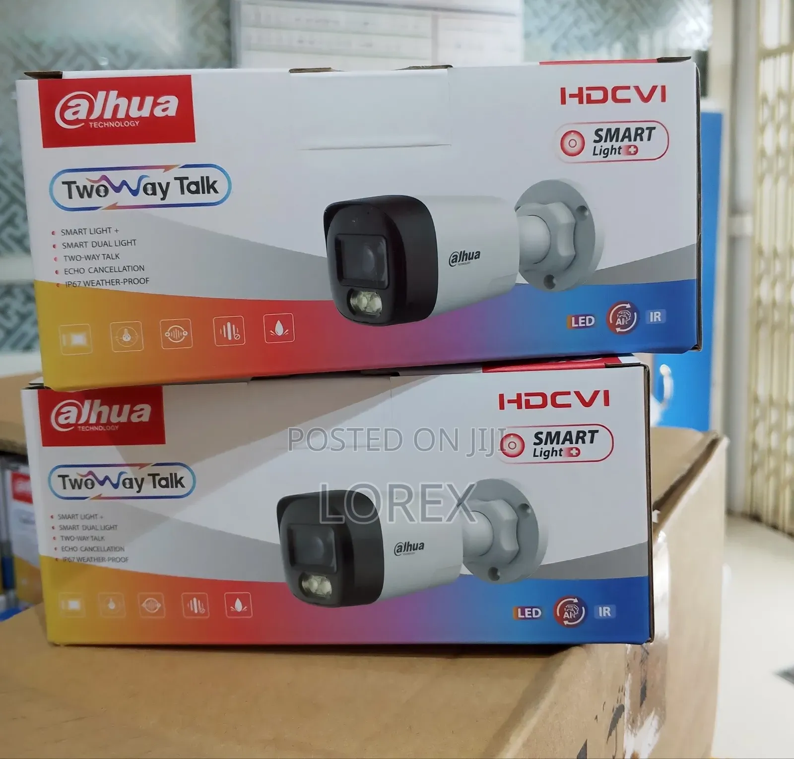 Dahua 2mp Camera Outdoor 2 Way Audio Full Color Hac-Hfw1200-TLMP-Il-T