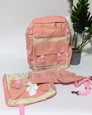 Cute Bear 5 Pieces Backpack