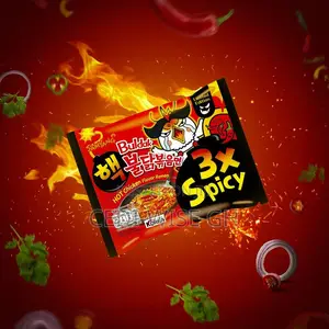 Samyang Limited Edition 3x Spicy 5 in 1 Chicken Ramen