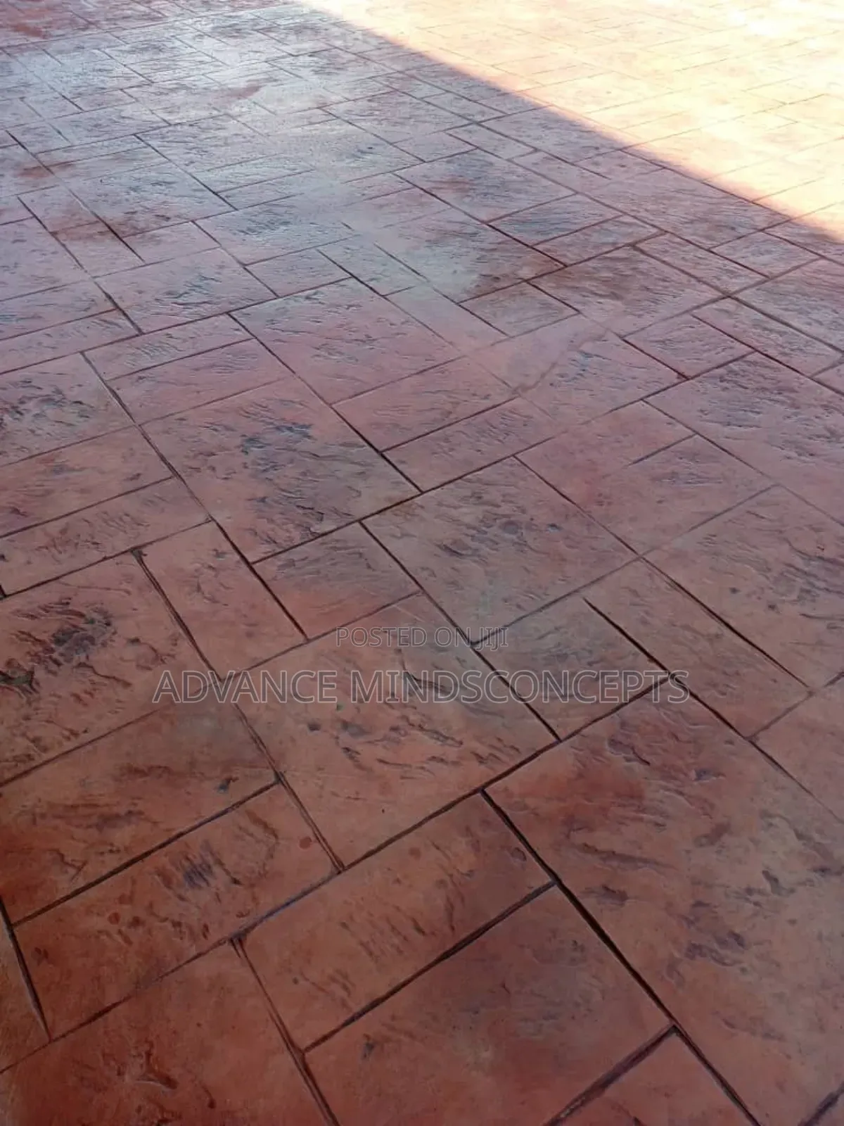 Floor Concrete Work ( Stamp Concrete)