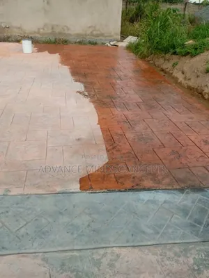 Floor Concrete Work ( Stamp Concrete)