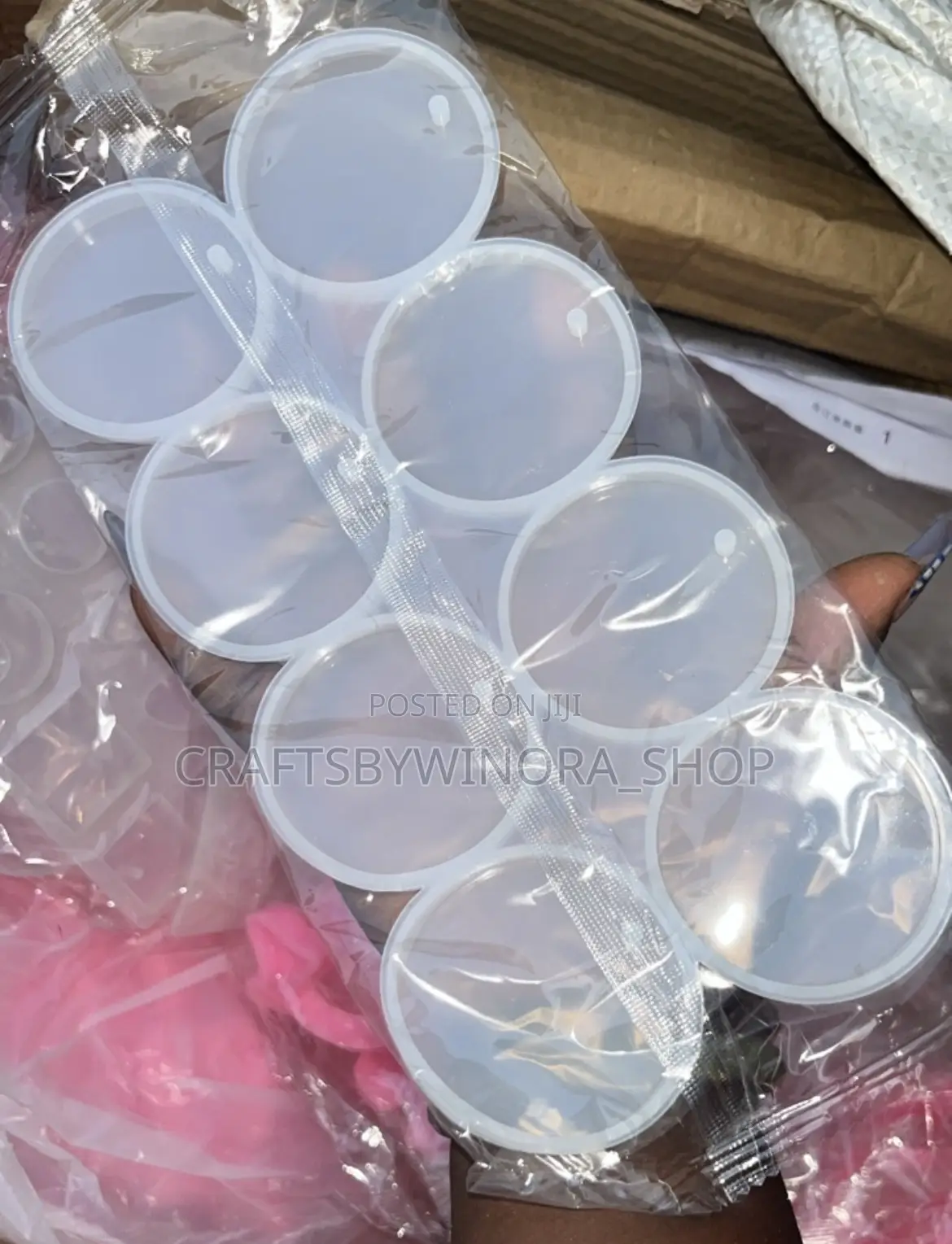 Epoxy Resin 8-in-1 Keychain Mould – Diy Jewelry Crafts