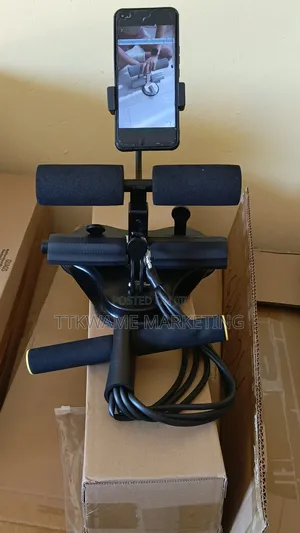 Ab Muscle Sit Up Bar With Phone Holder