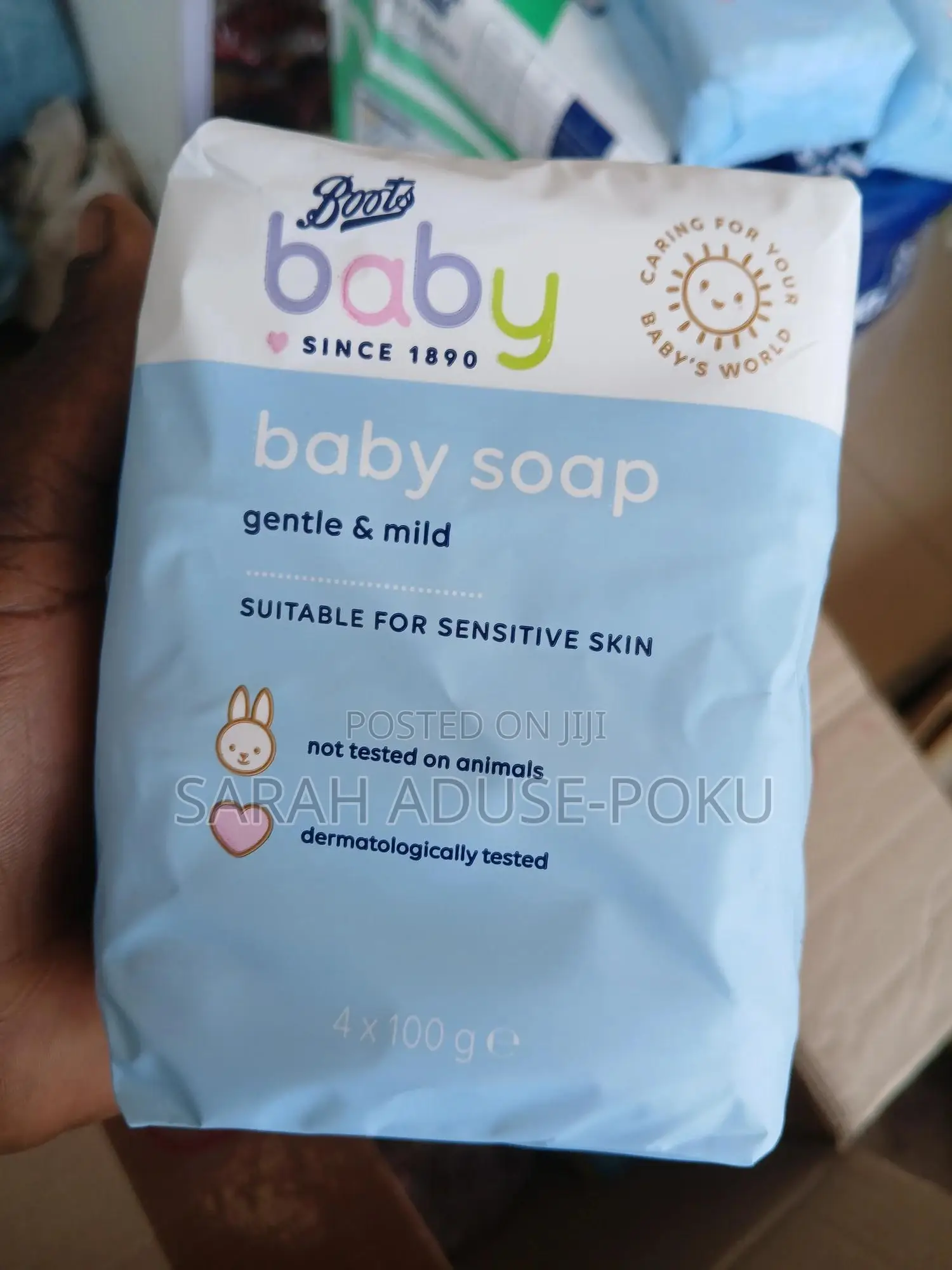 Boots Baby Soap
