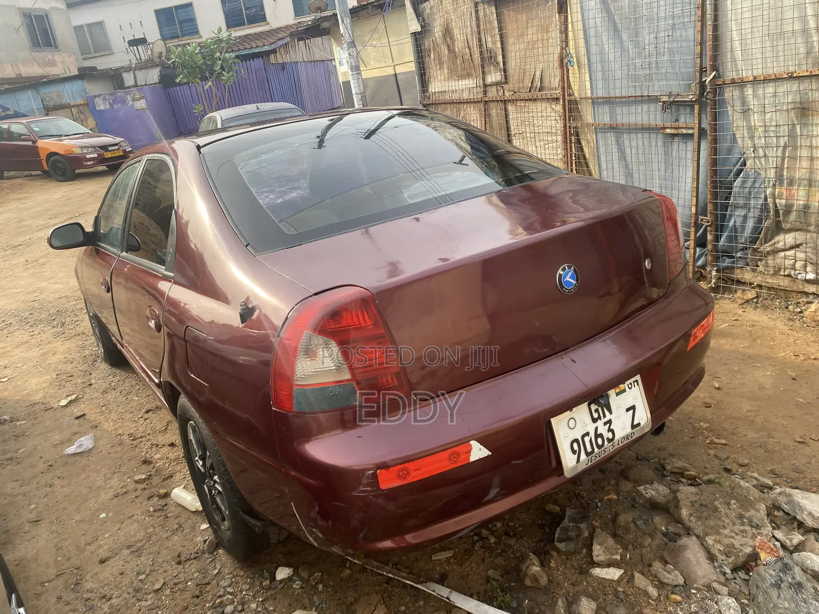 Kia Spectra 2003 Burgundy