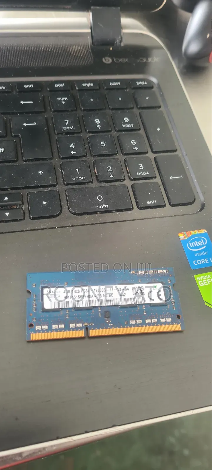 Laptop Ram Ddr3l 4gig