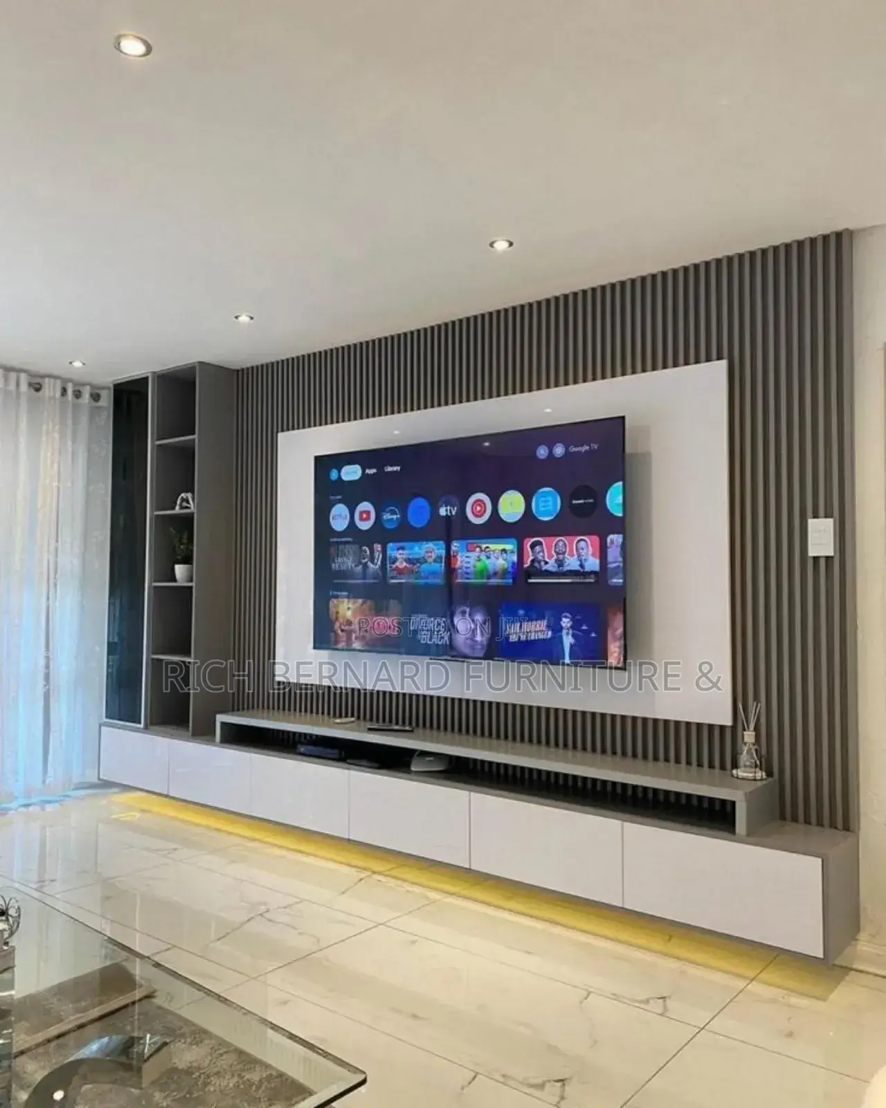 Modern Sleek Tv Console