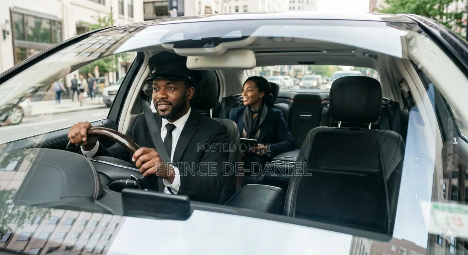 A Professional Chauffeur at Your Service.