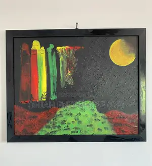 Hand-Painted Abstract Art With Deep Meaning for Sale