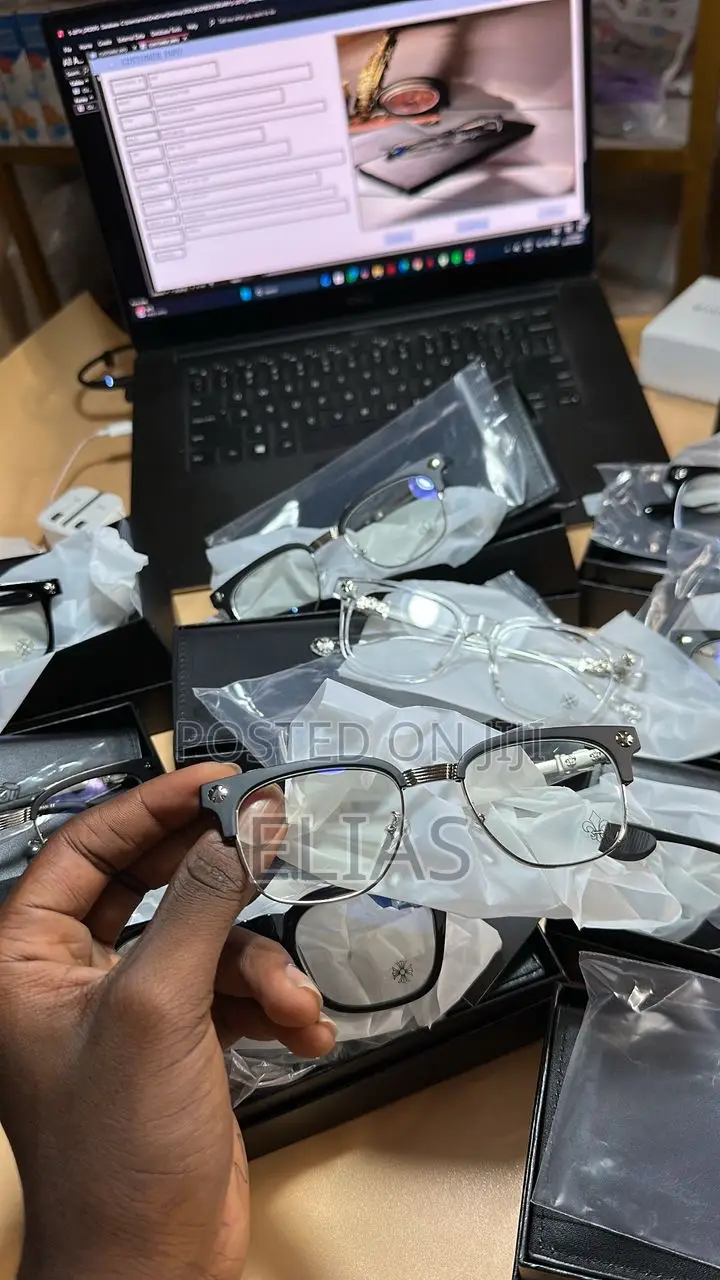 Original Chrome Hearts Glasses, With Box and Inscriptions