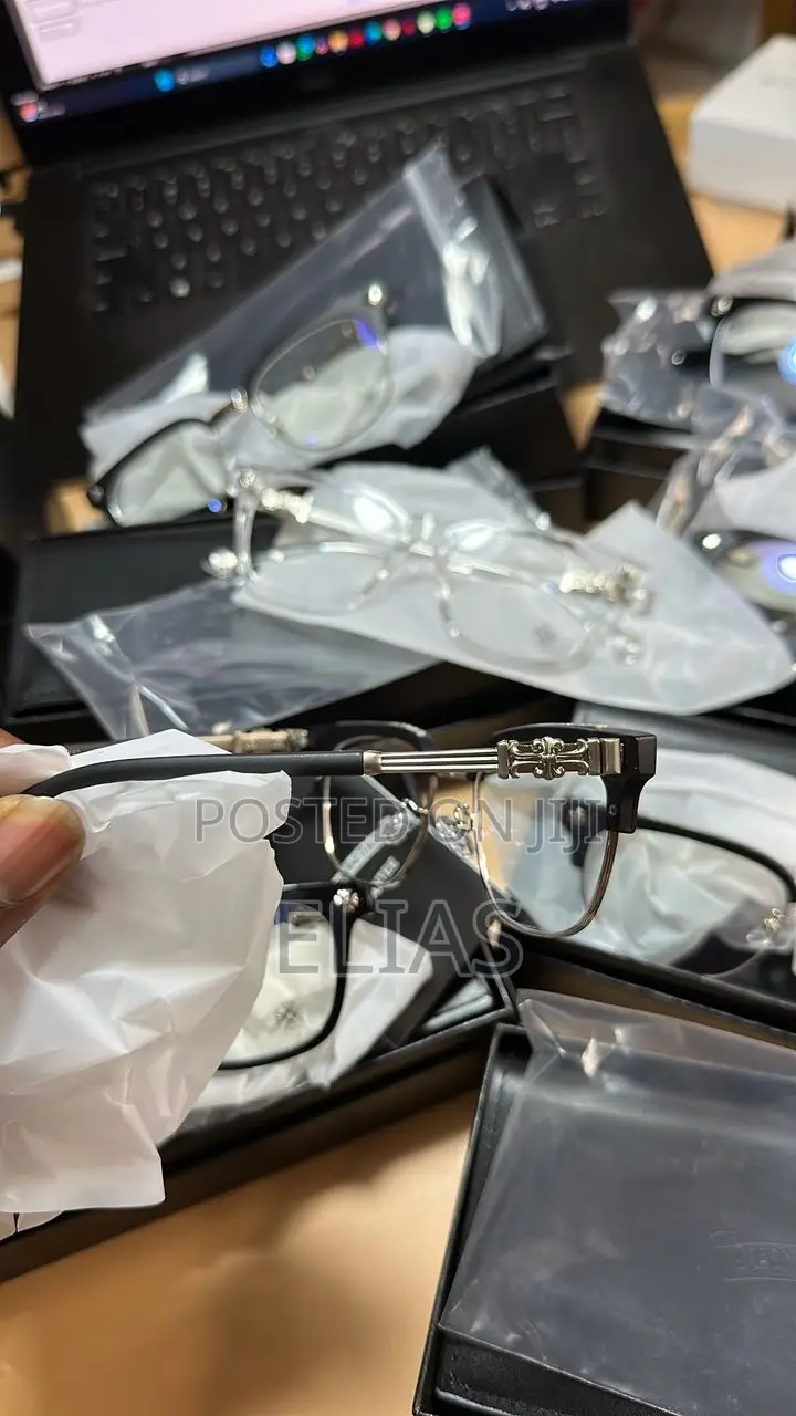 Original Chrome Hearts Glasses, With Box and Inscriptions