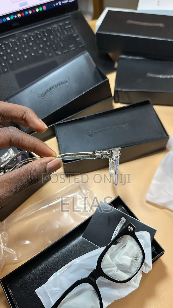 Original Chrome Hearts Glasses, With Box and Inscriptions