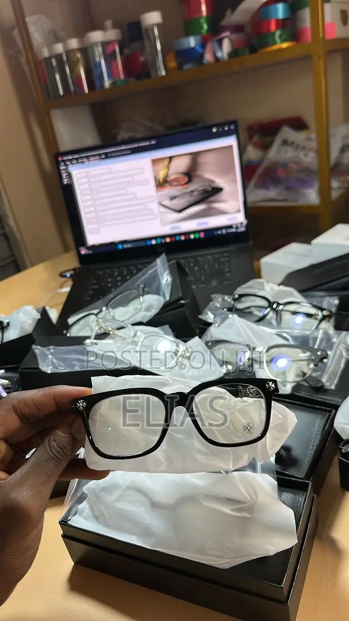 Original Chrome Hearts Glasses, With Box and Inscriptions