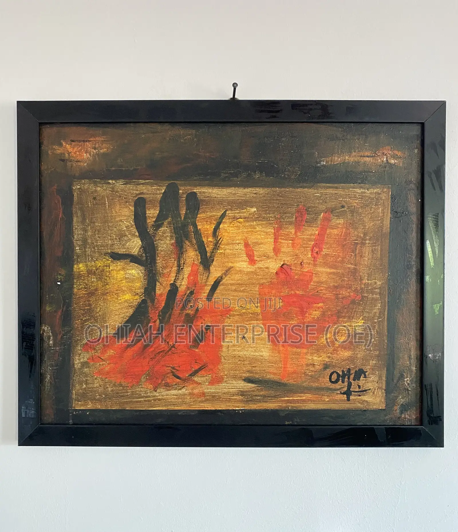 Beautiful Hand-Painted Abstract Art With Deep Meaning