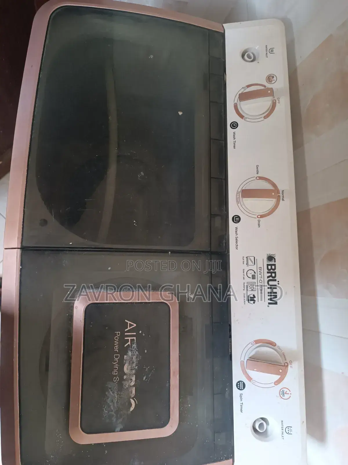 Bruhm Semi-Automatic Washing Machine