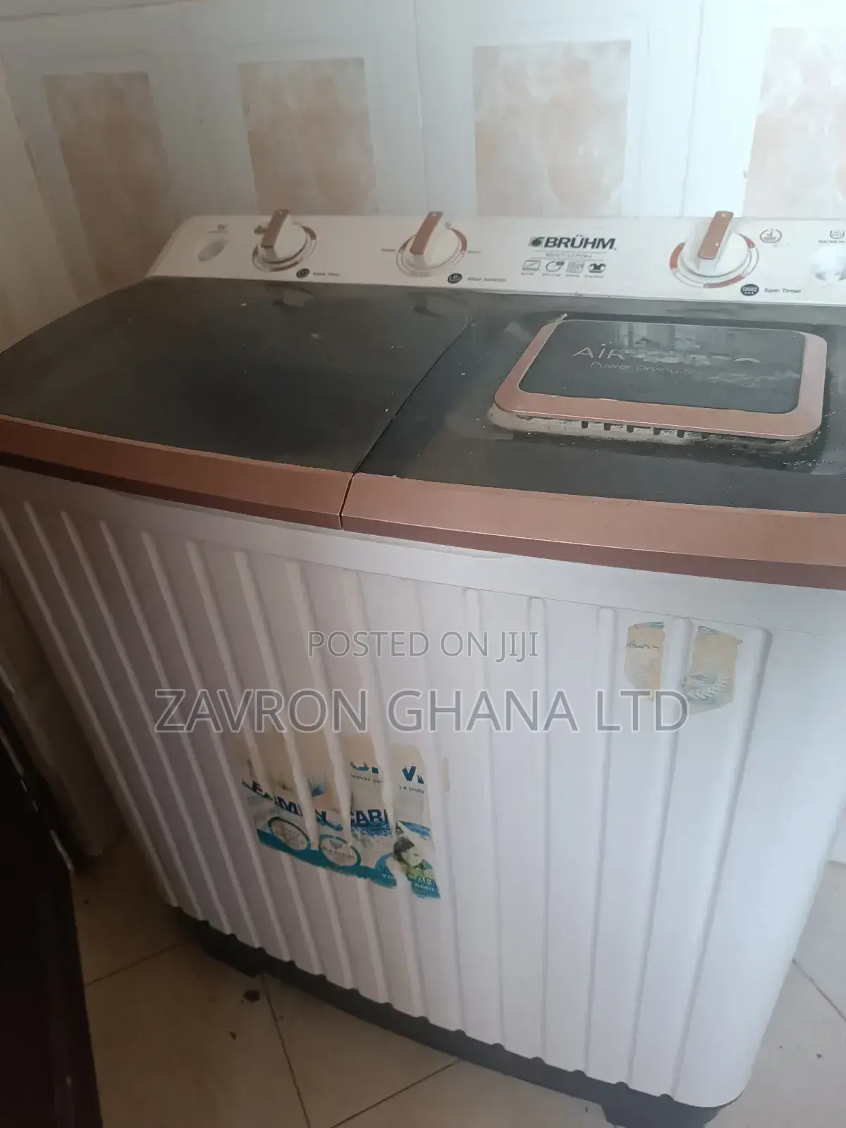 Bruhm Semi-Automatic Washing Machine