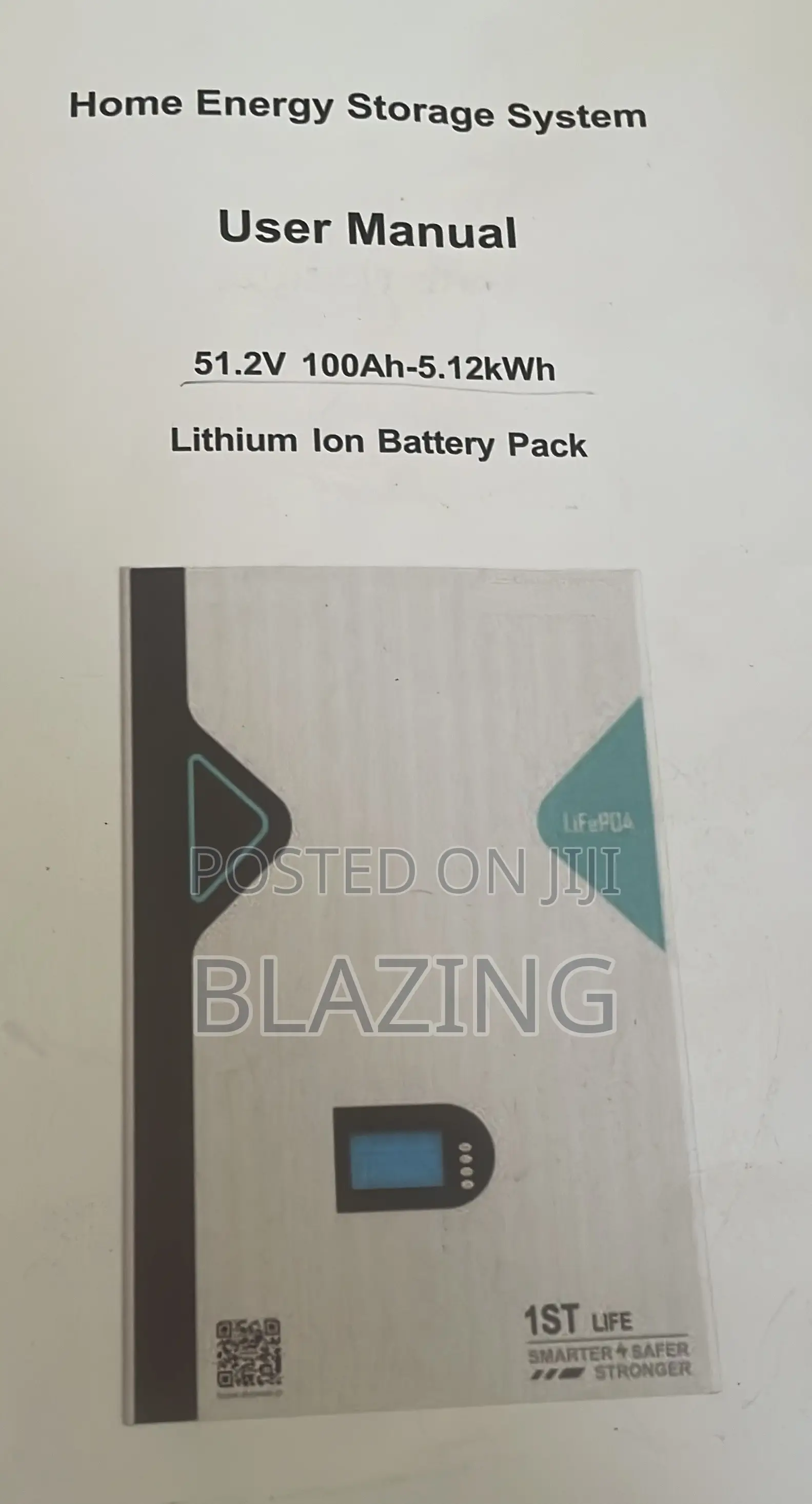 Solar Battery 51.2v 100ah-5.12kwh