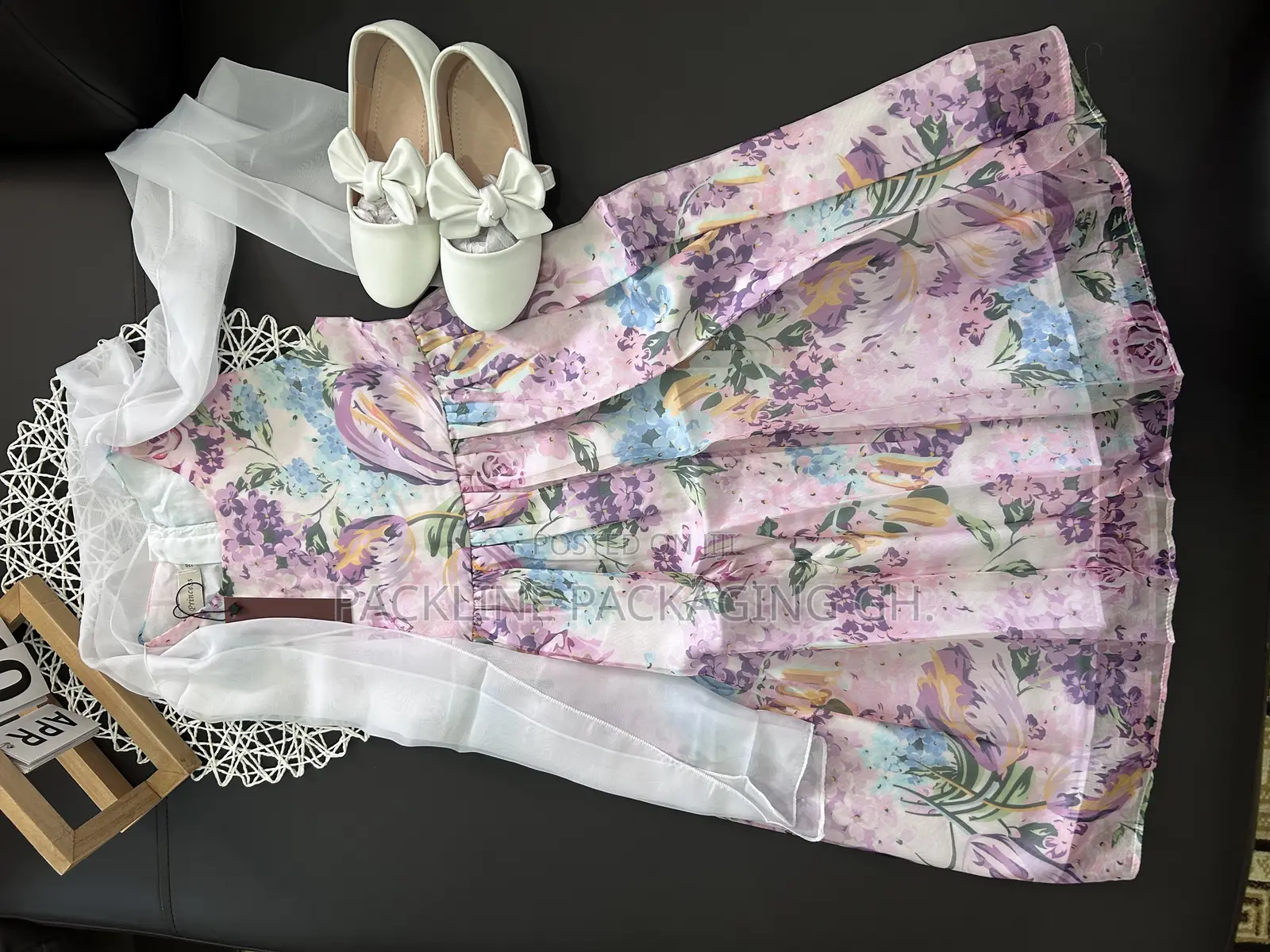 Colorful Girls Party Dresses, Photoshoot, Birthday Wears,Kids Clothing