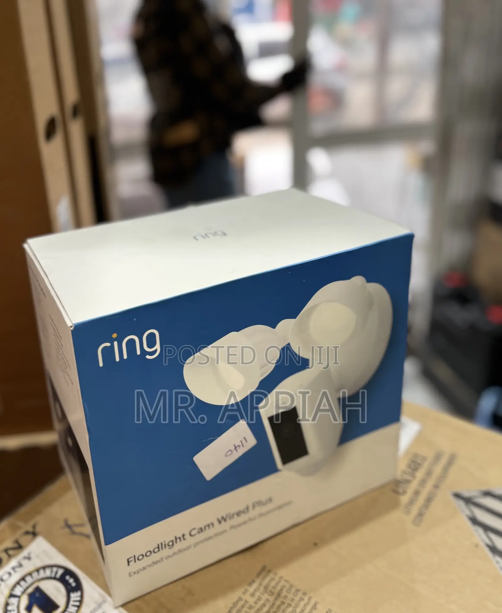 Order Original Floodlight Cam Wired Pro Security Camera(White)