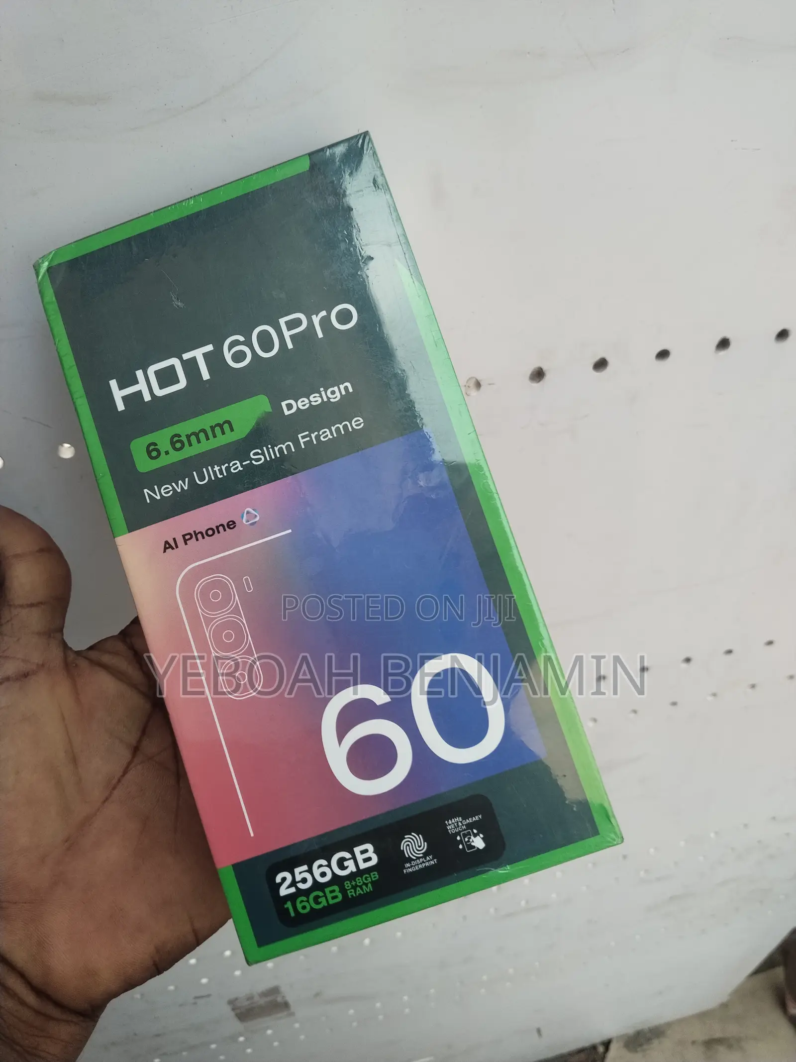New Infinix Hot 60 Pro 256 GB Blue