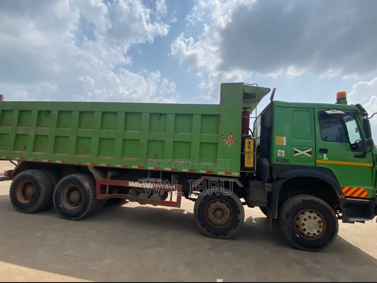Strong Howo Tipper Truck - 2021 Registered - Powerful Engine