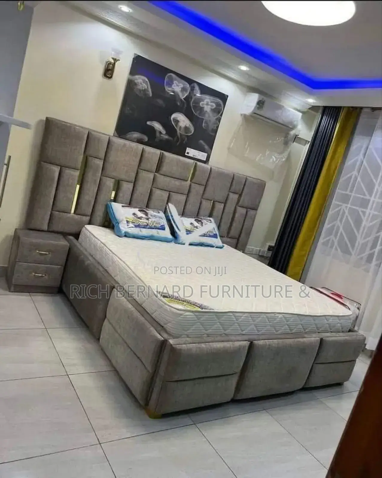 Luxury Queen Size Bed Frame