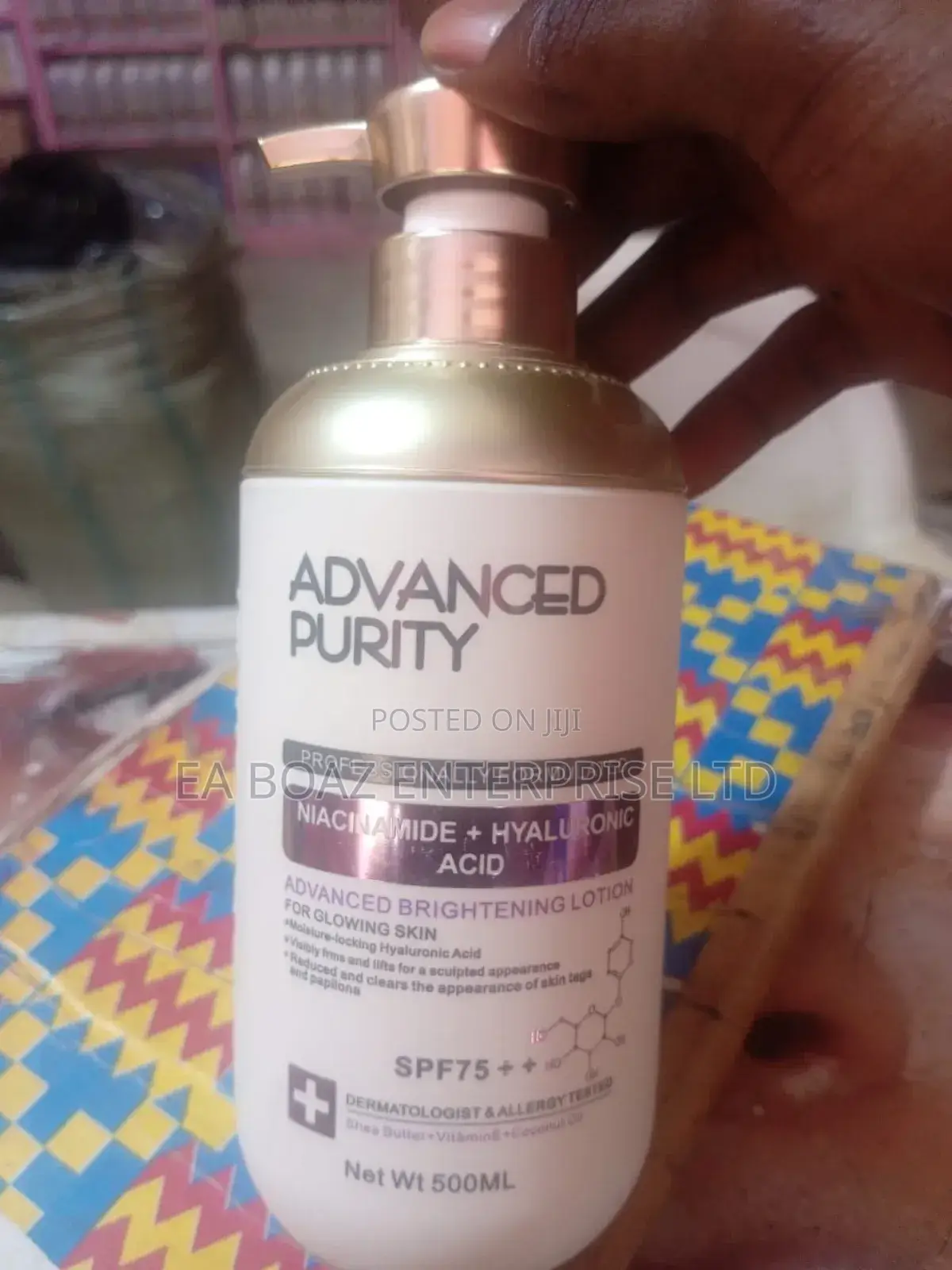 Advance Purity Brightening Turmeric Vitamins Moisturizing Lotion