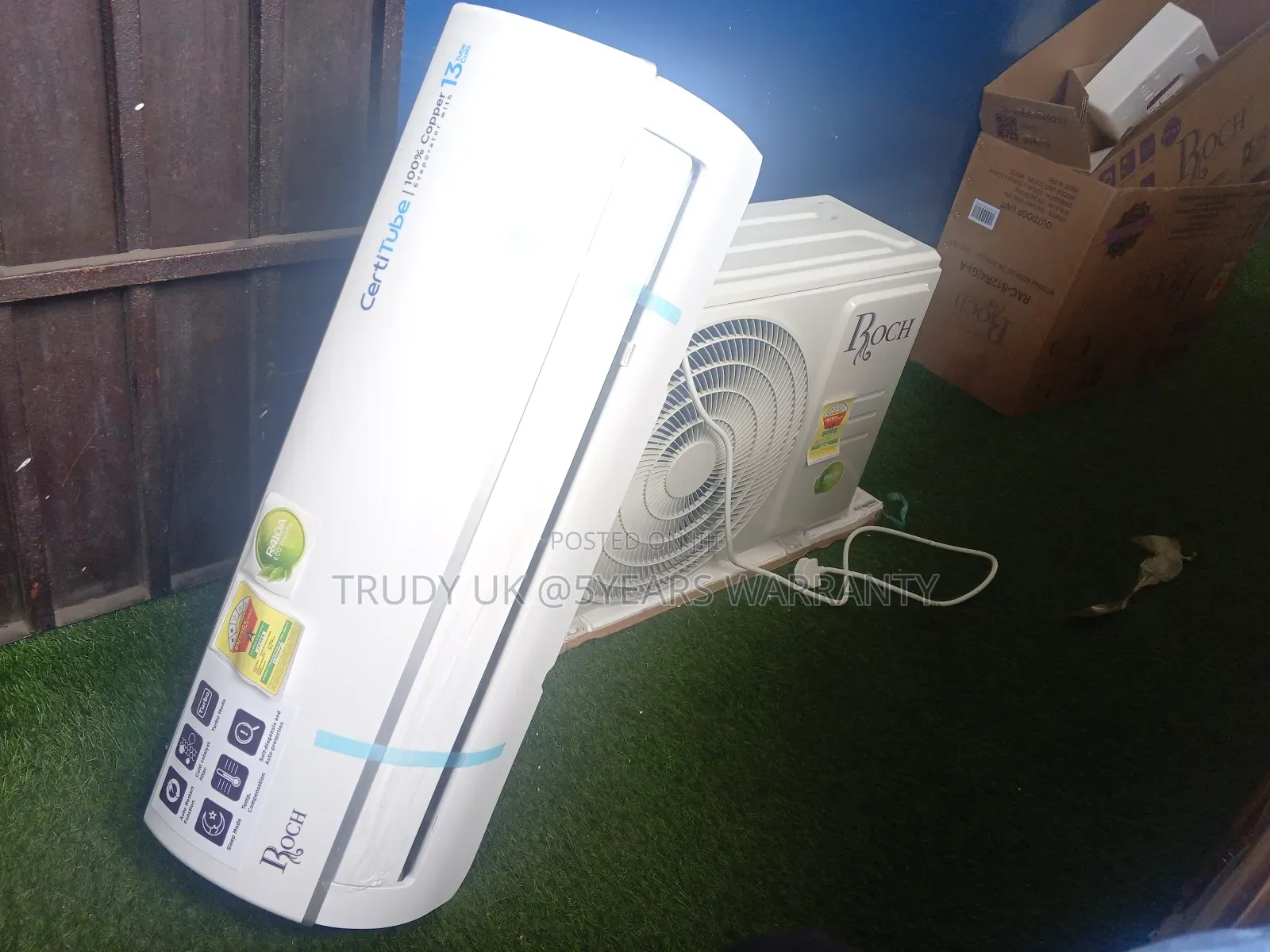 Roch Climate King Air Conditioner 1.5hp Air Conditioner