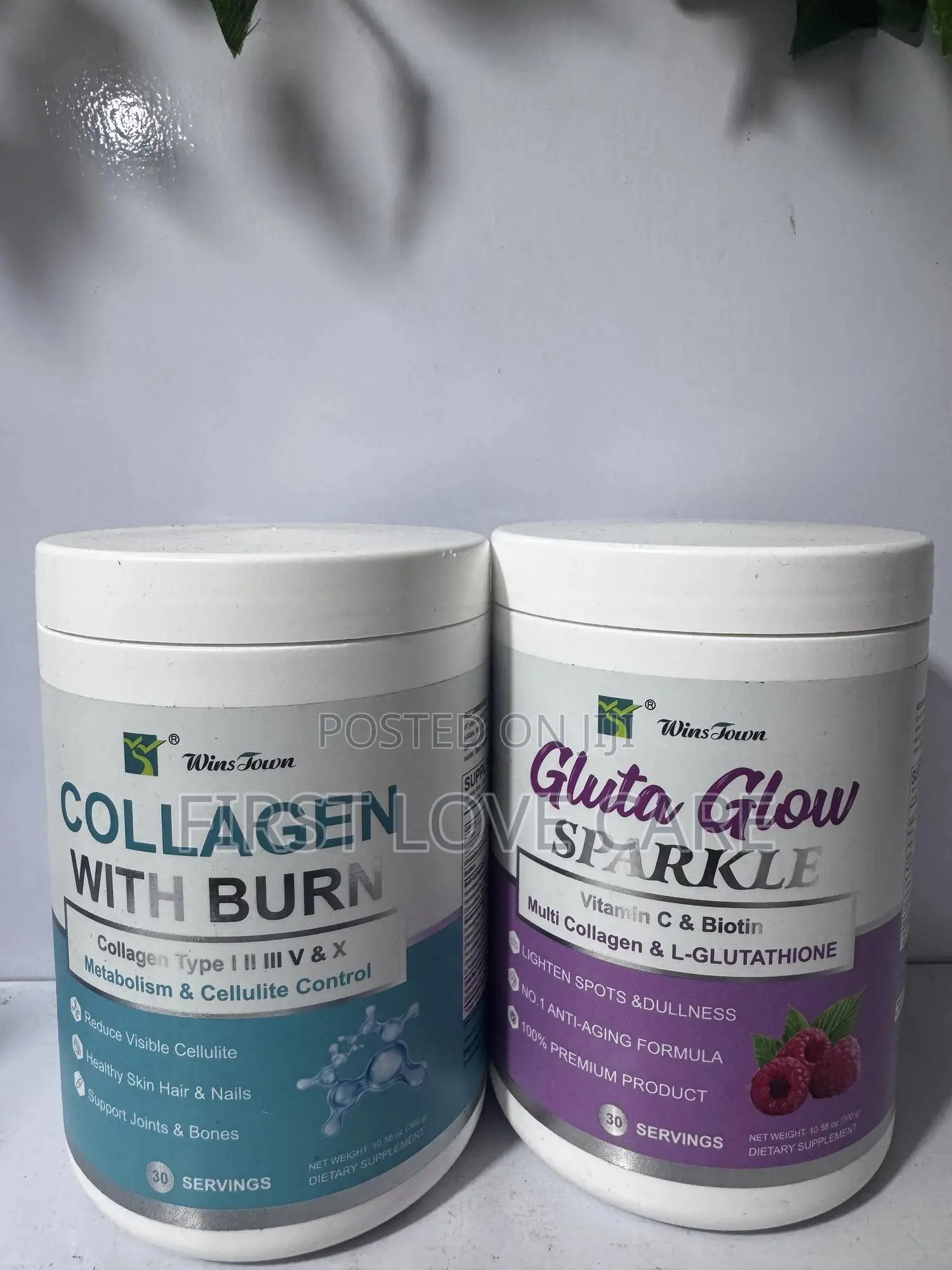 Winston Collagen With Burn Gluta Glow Sparkle