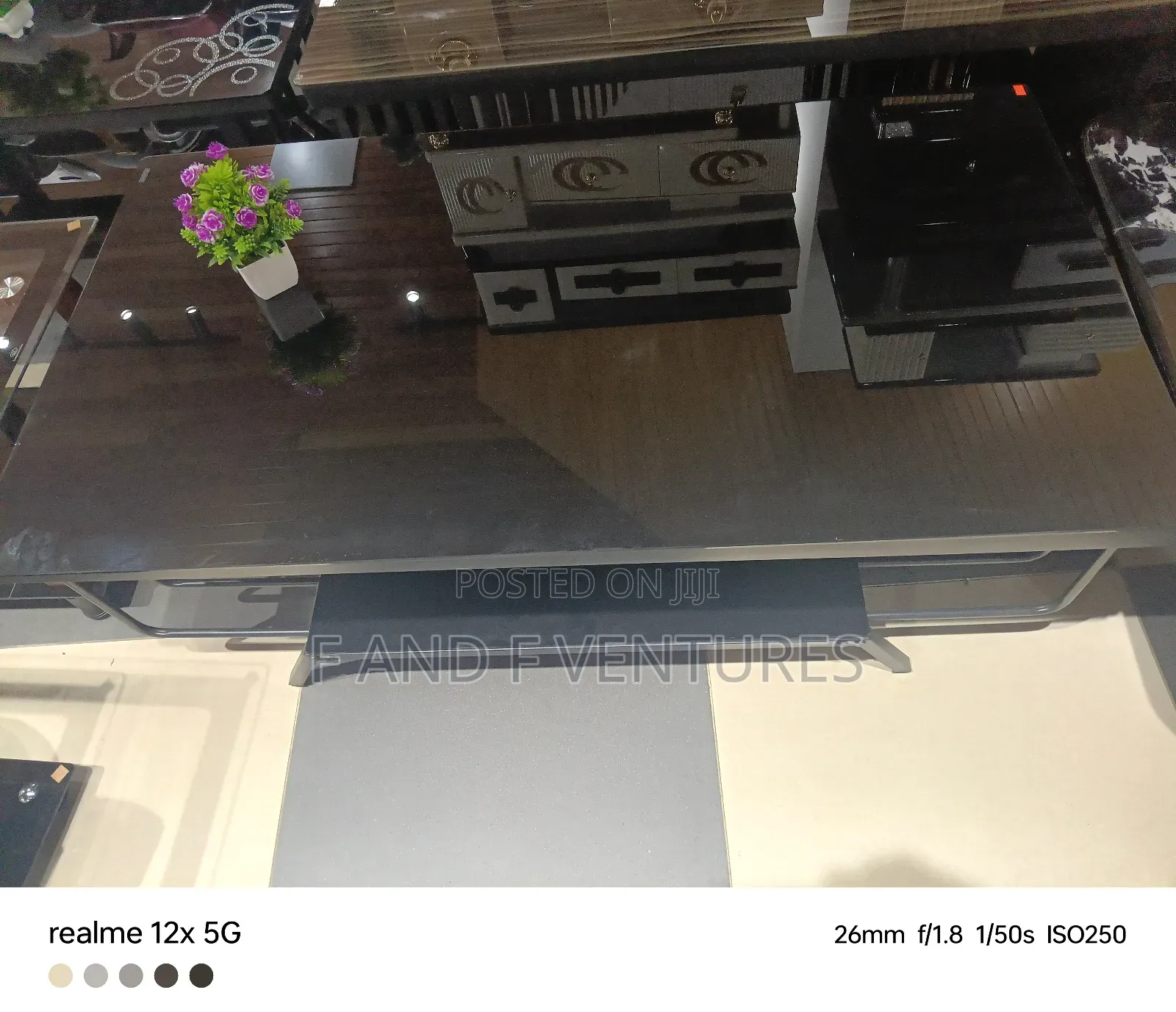 Glass Top Center Table