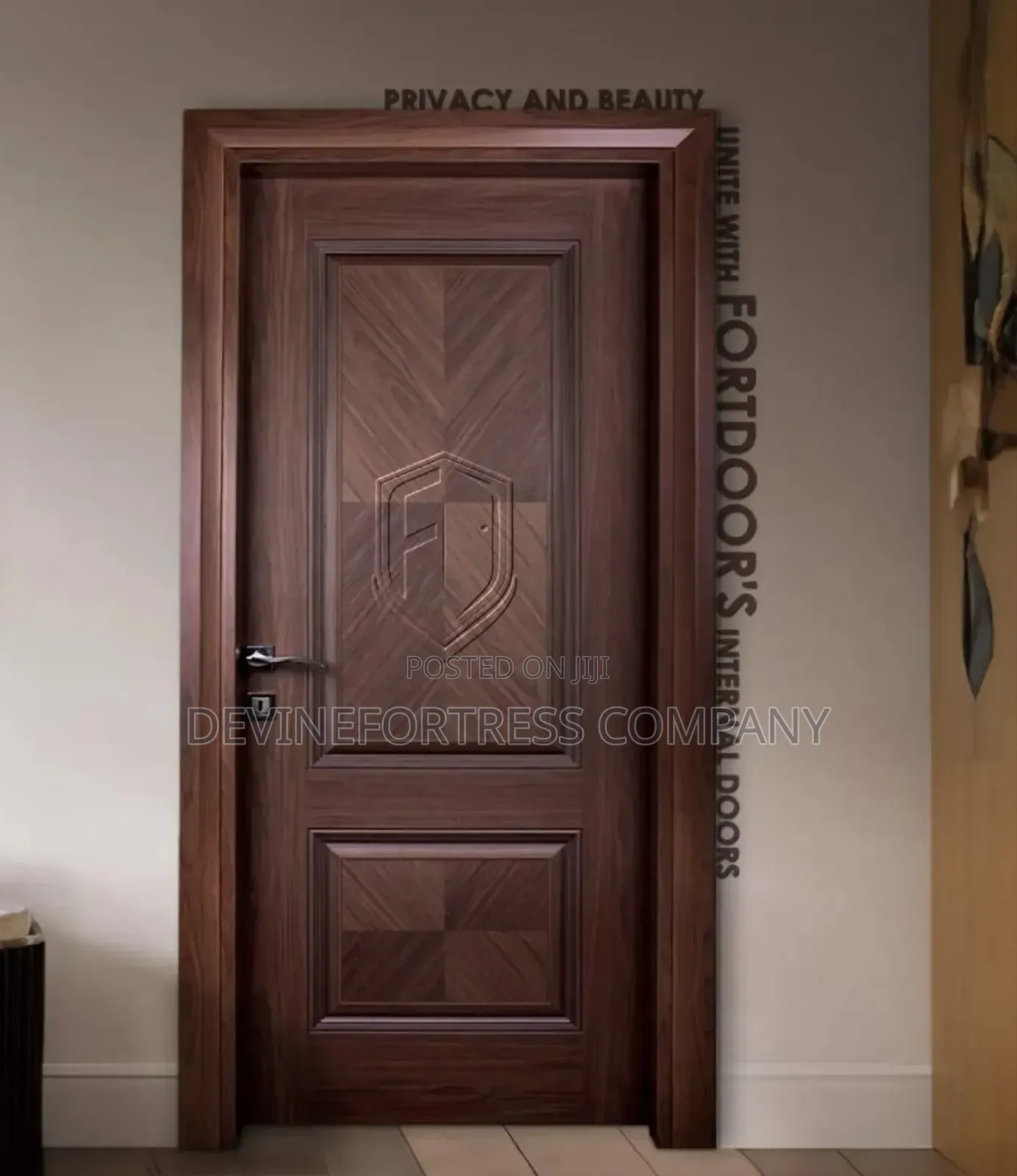 High Executive Luxury Bedroom Door Brown,Strong And Durable