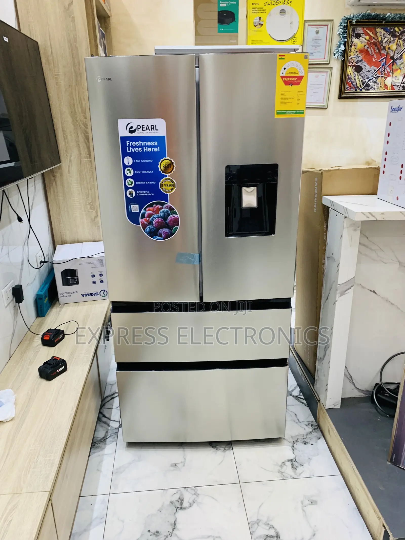 Ordee for the New Fridge Pearl Pf-702mdixwd-2b. 531l