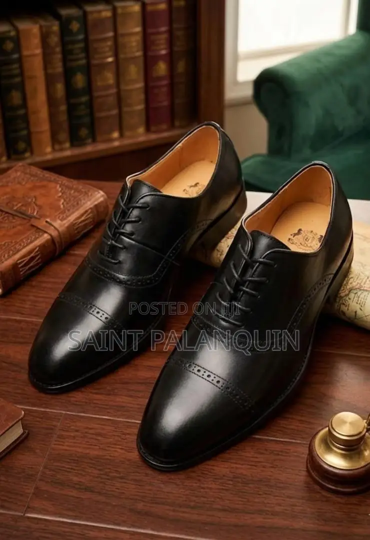 Oxford Quality Men Black Shoe
