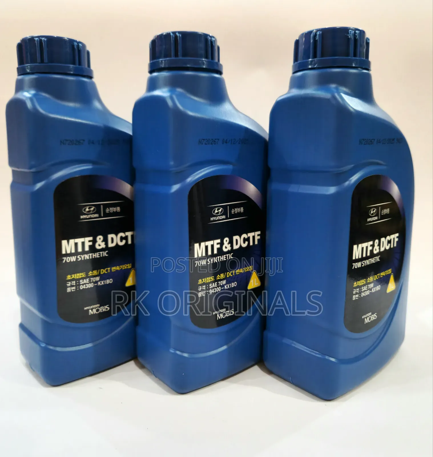 Hyundai/Kia MTF DCTF 70w Synthetic Fluid 1l From Korea