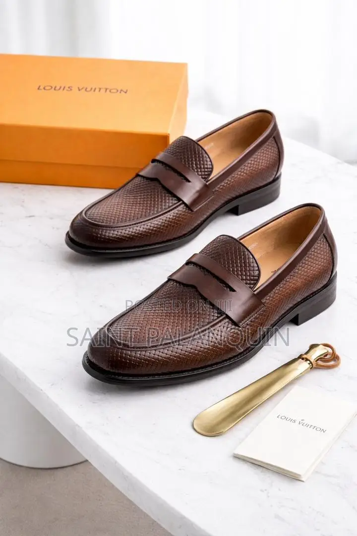 Vuitton Quality Leather Loafer
