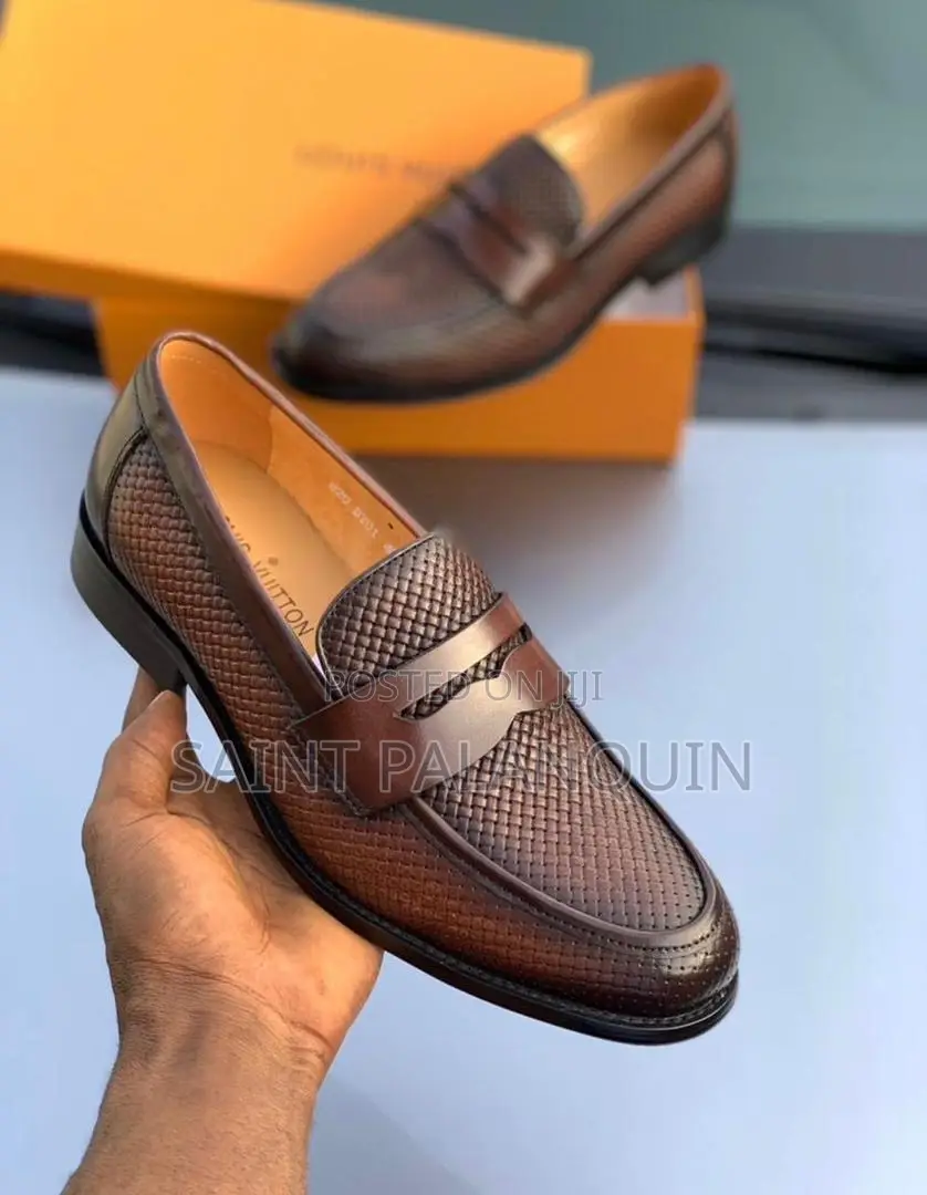 Vuitton Quality Leather Loafer