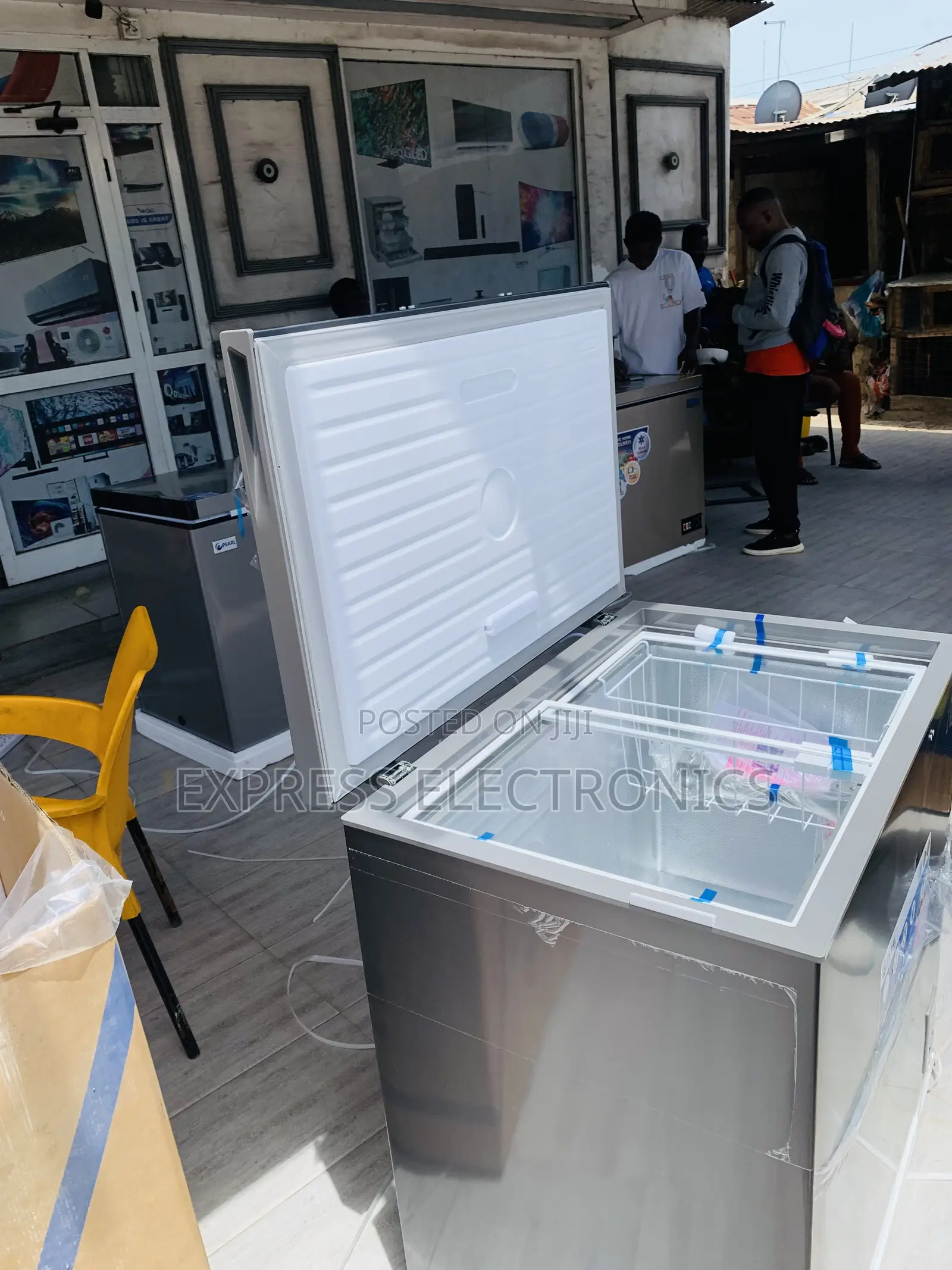 Amazing New Grey Chest Freezer Single Door PCF-2620-13m