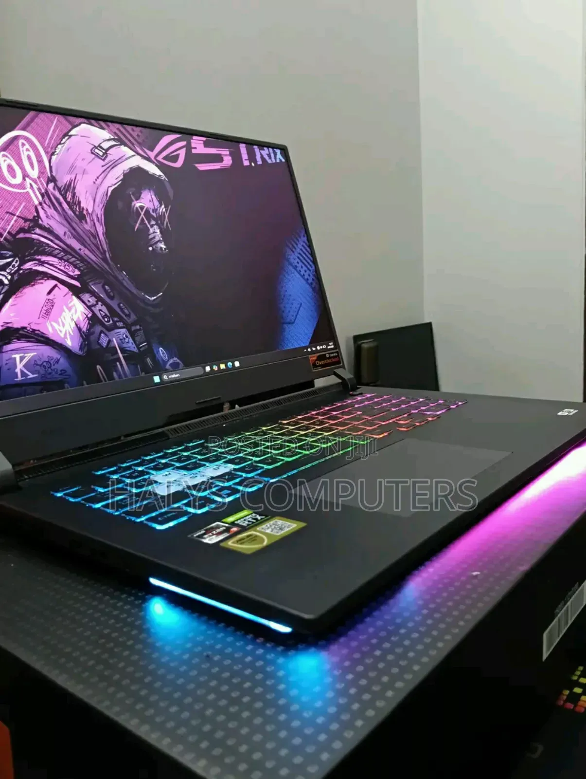 New Laptop Asus ROG Strix G17 16GB Intel Core i7 SSD 1T