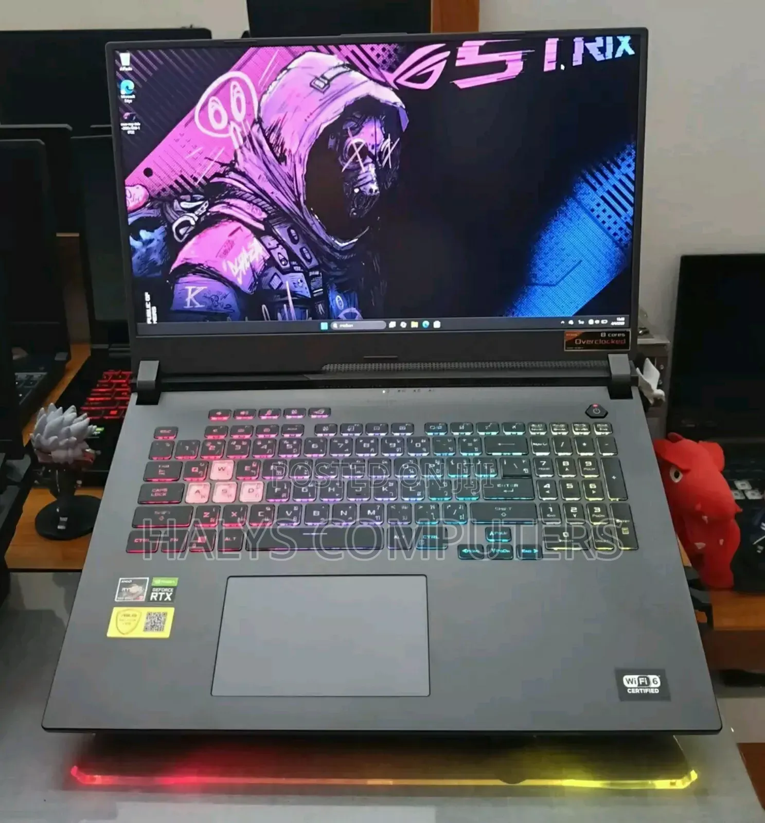 New Laptop Asus ROG Strix G17 16GB Intel Core i7 SSD 1T