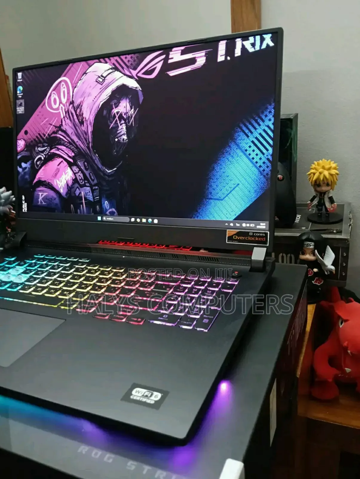New Laptop Asus ROG Strix G17 16GB Intel Core i7 SSD 1T