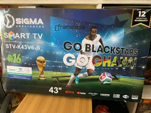 Sigma 43” Smart Tv STV-K43v6-S With Decoder Wifi Full Hd
